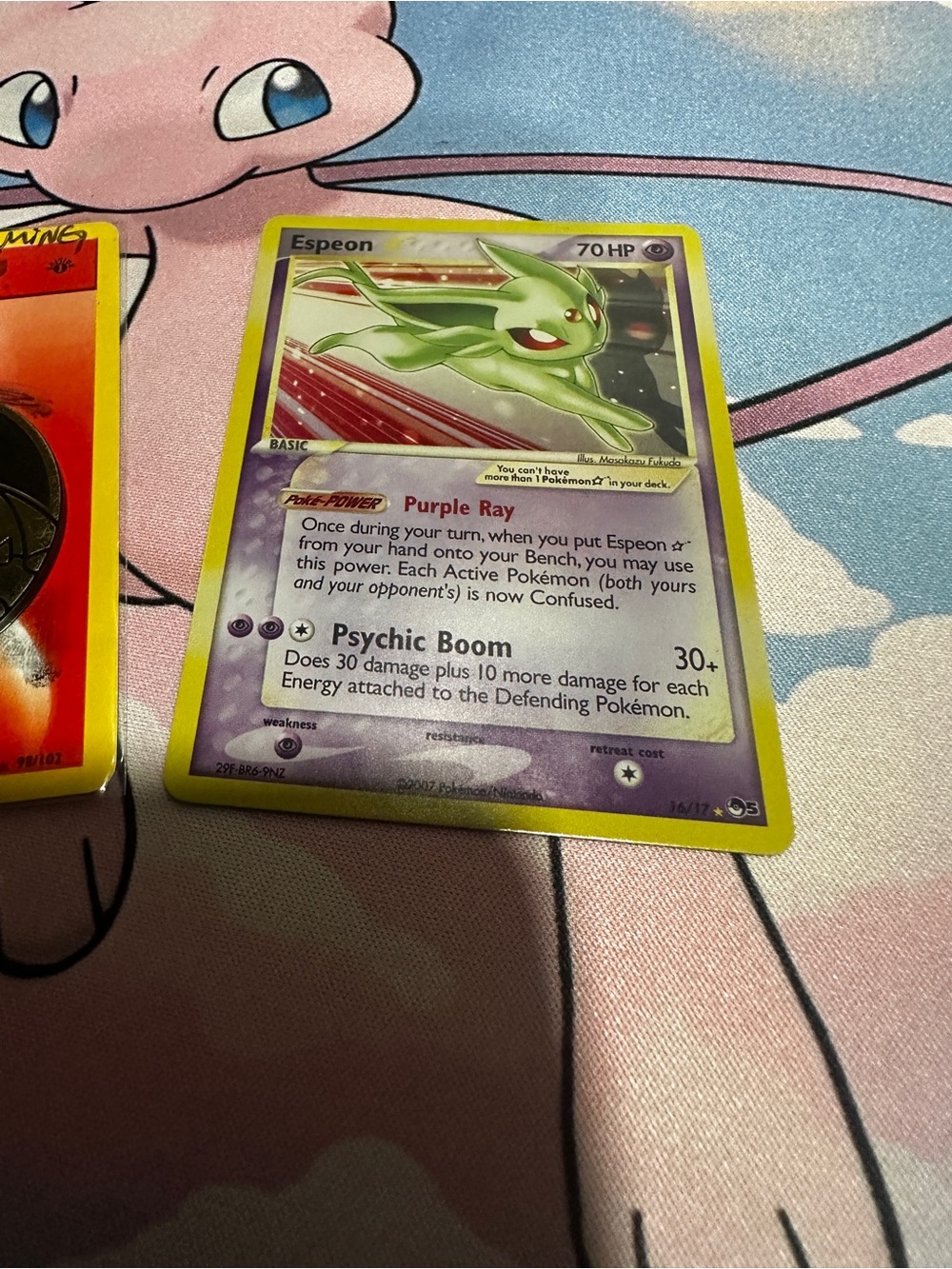 Pokemon Espeon Pop series 5 Gold star (Unofficial Fanmade)